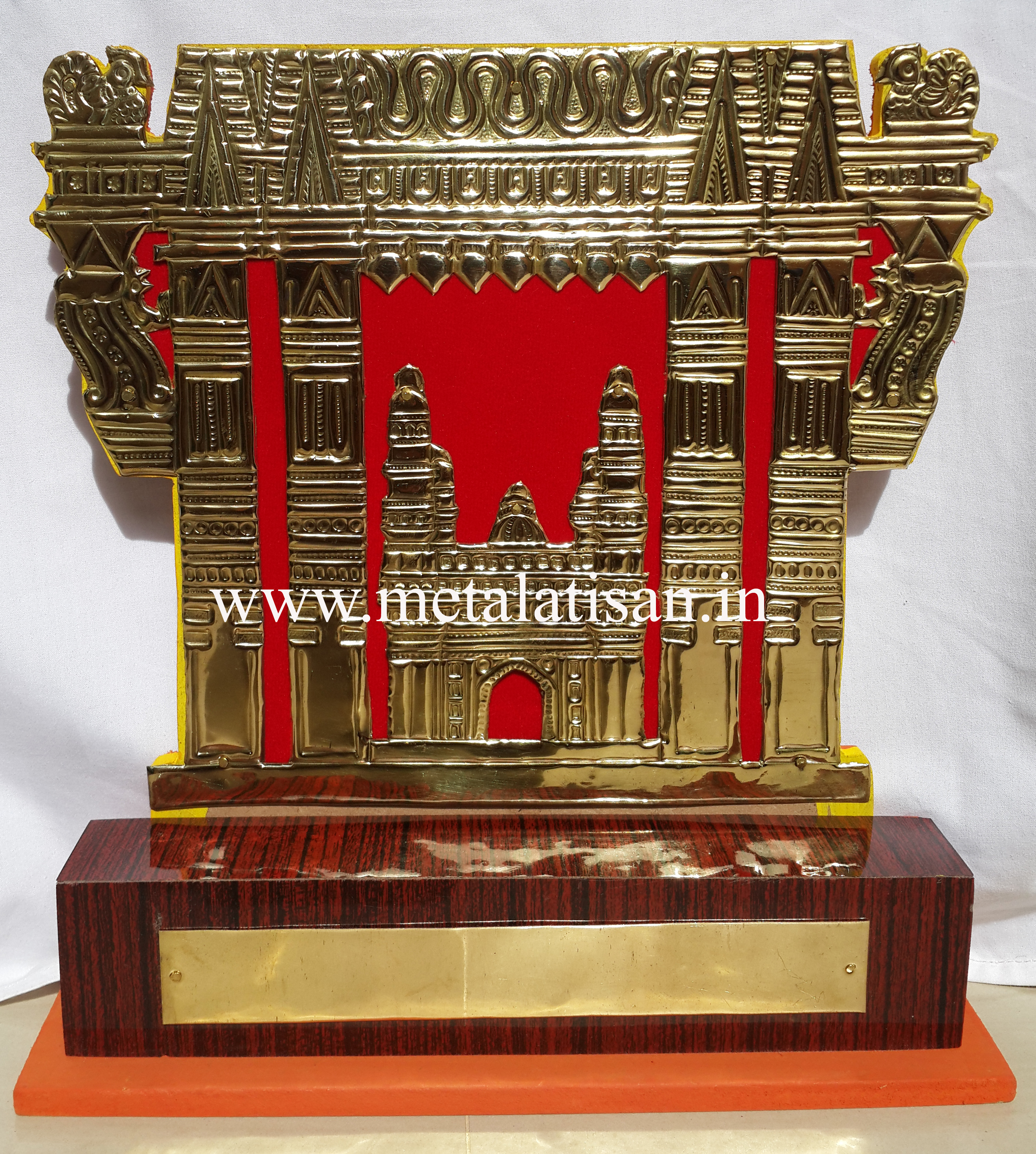Brass Handcrafted Kakatiya Kala Thoranam – Exquisite Heritage Outline Design