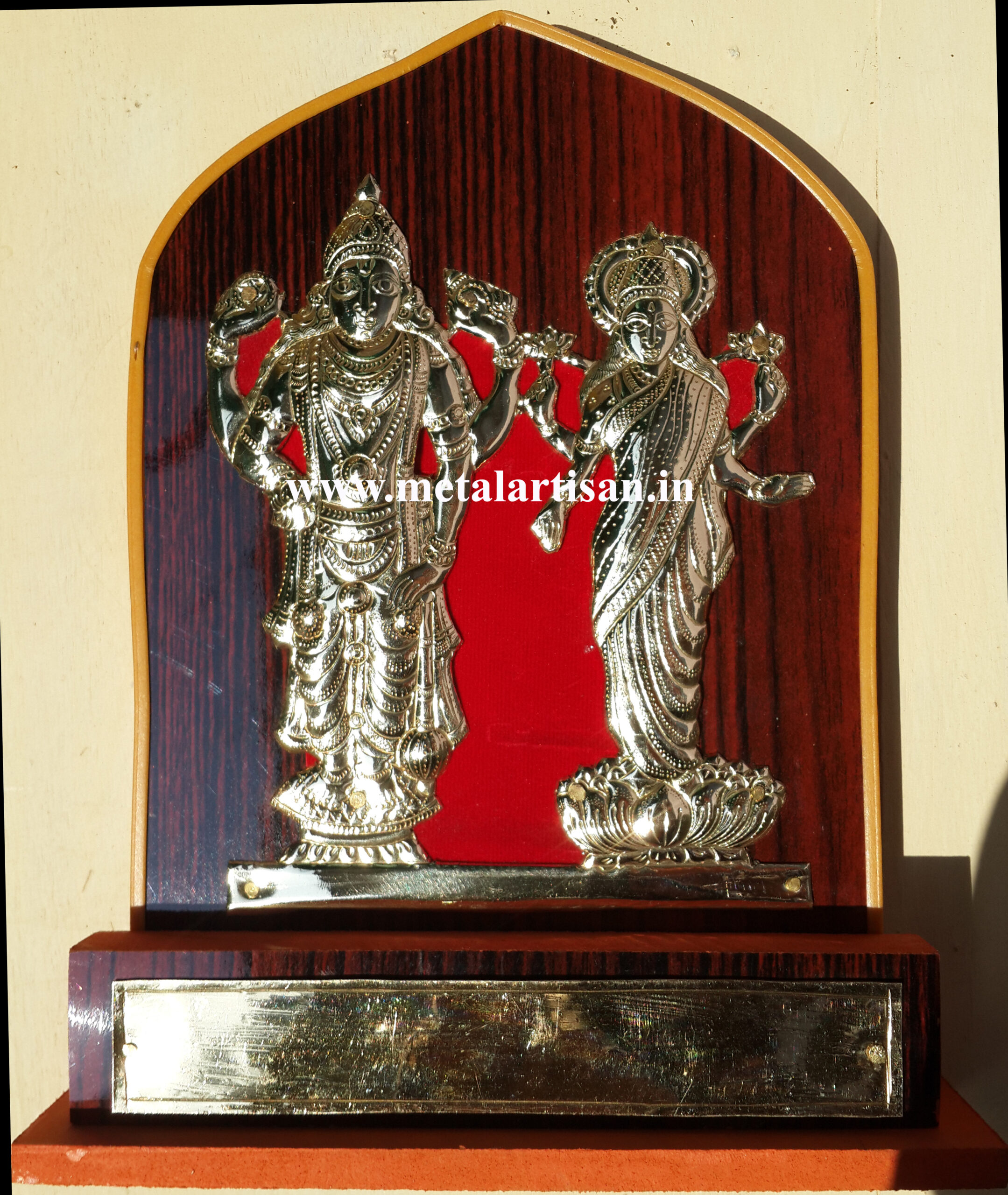 Brass Handcrafted Lord Vishnu – The Preserver of the Universe