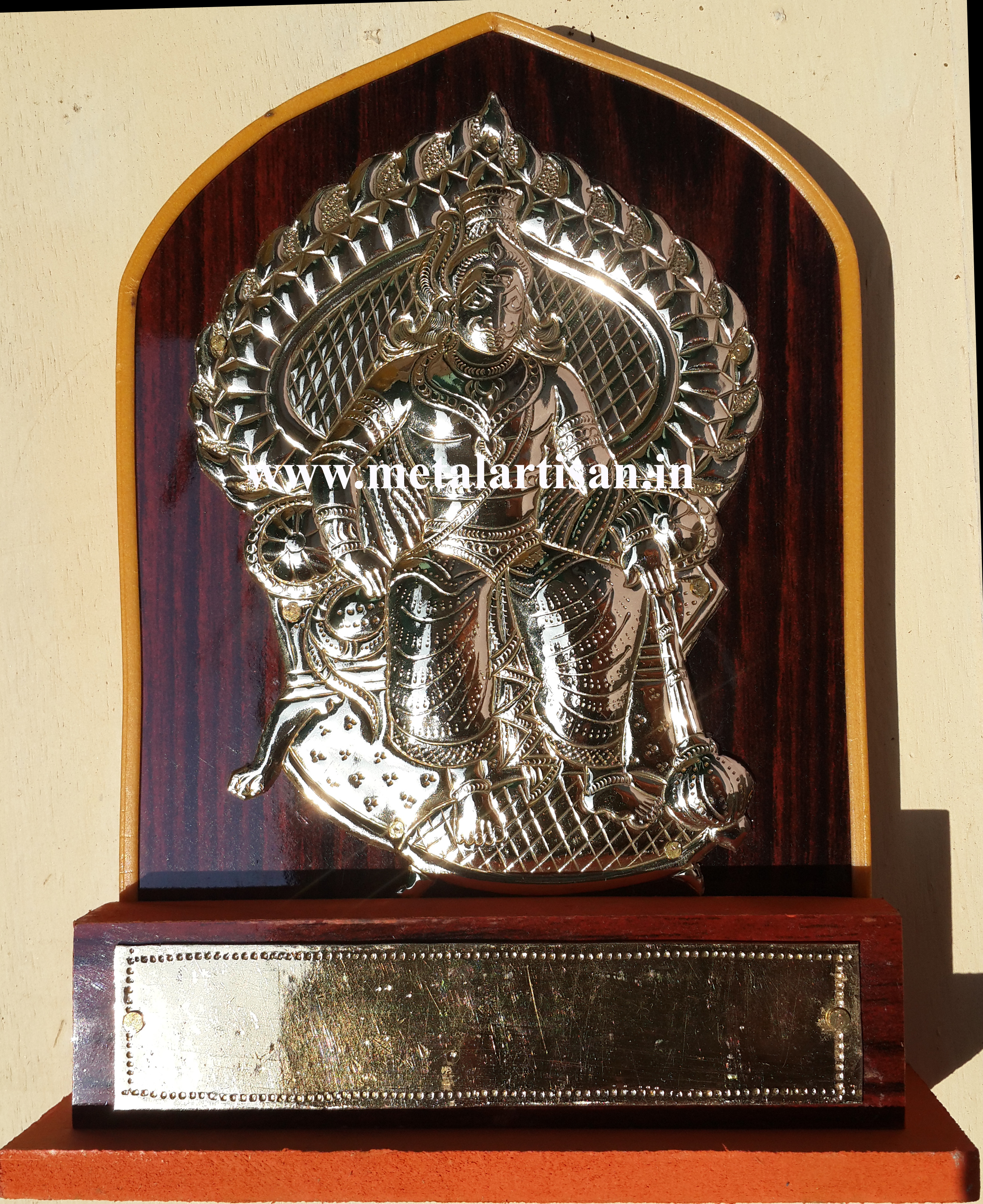 Brass Handcrafted Lord Yama Dharmaraja – Divine Guardian of Dharma