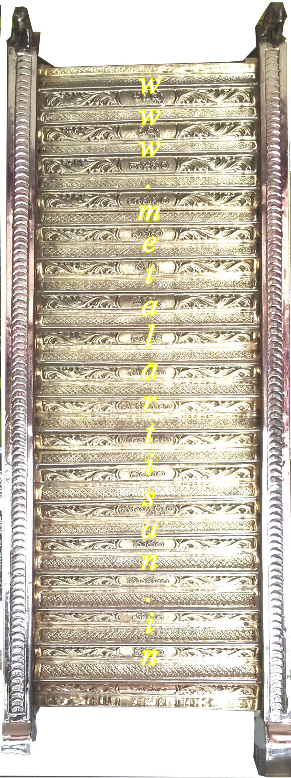 Brass Handcrafted Eighteen Steps of Sabarimala – Sacred Symbol for Padi Puja