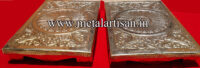 Brass Handcrafted Peeta Set – Traditional Sacred Seat for Idols & Pooja Rituals