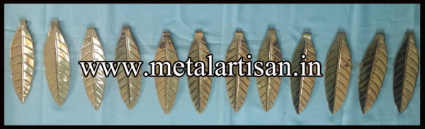 Brass Handcrafted Mango Leaves Toran – Traditional Hanging for Auspicious Decor