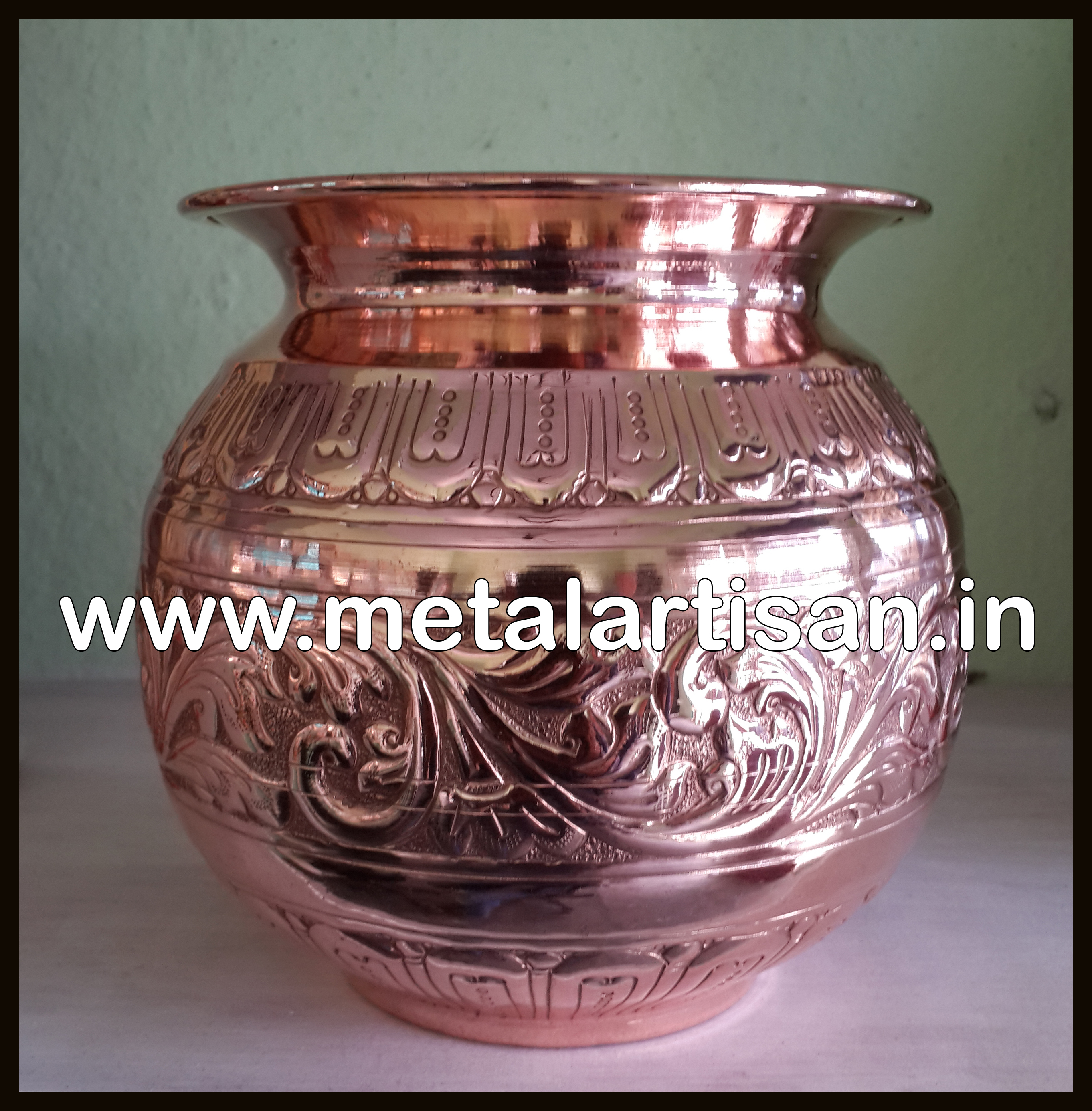 Handcrafted Copper Pot – Traditional Vessel for Pooja & Ayurvedic Benefits