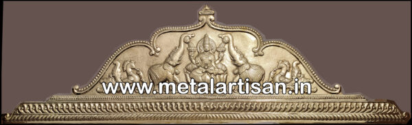 Brass Handcrafted Gaja Lakshmi – Majestic Symbol of Prosperity & Divine Blessings