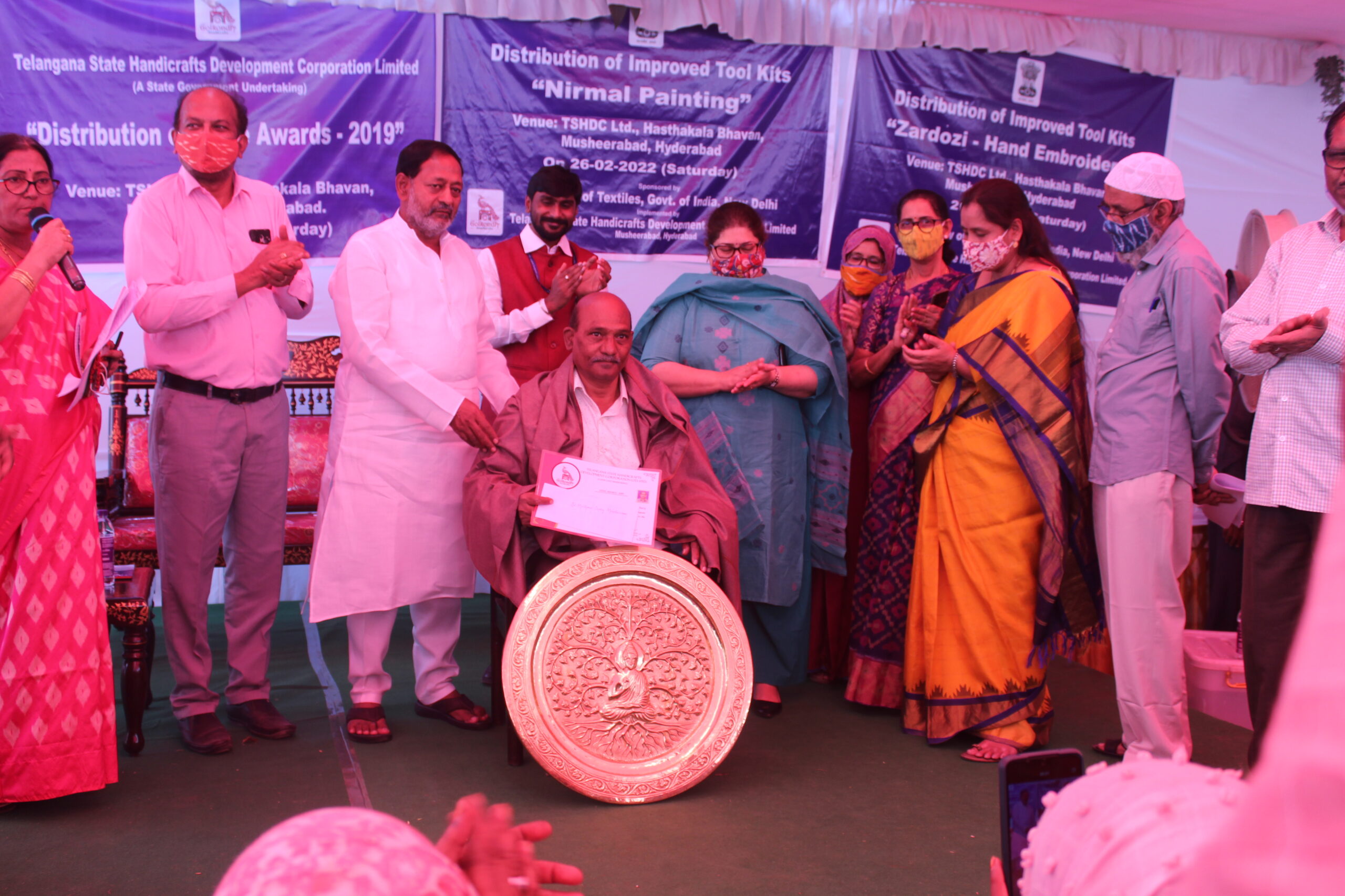 Sri M. Madhana Chary State Award Pembarthy Handicrafts