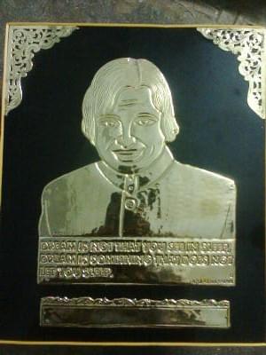 Brass Handcrafted APJ Abdul Kalam Memento – Tribute to the Missile Man of India