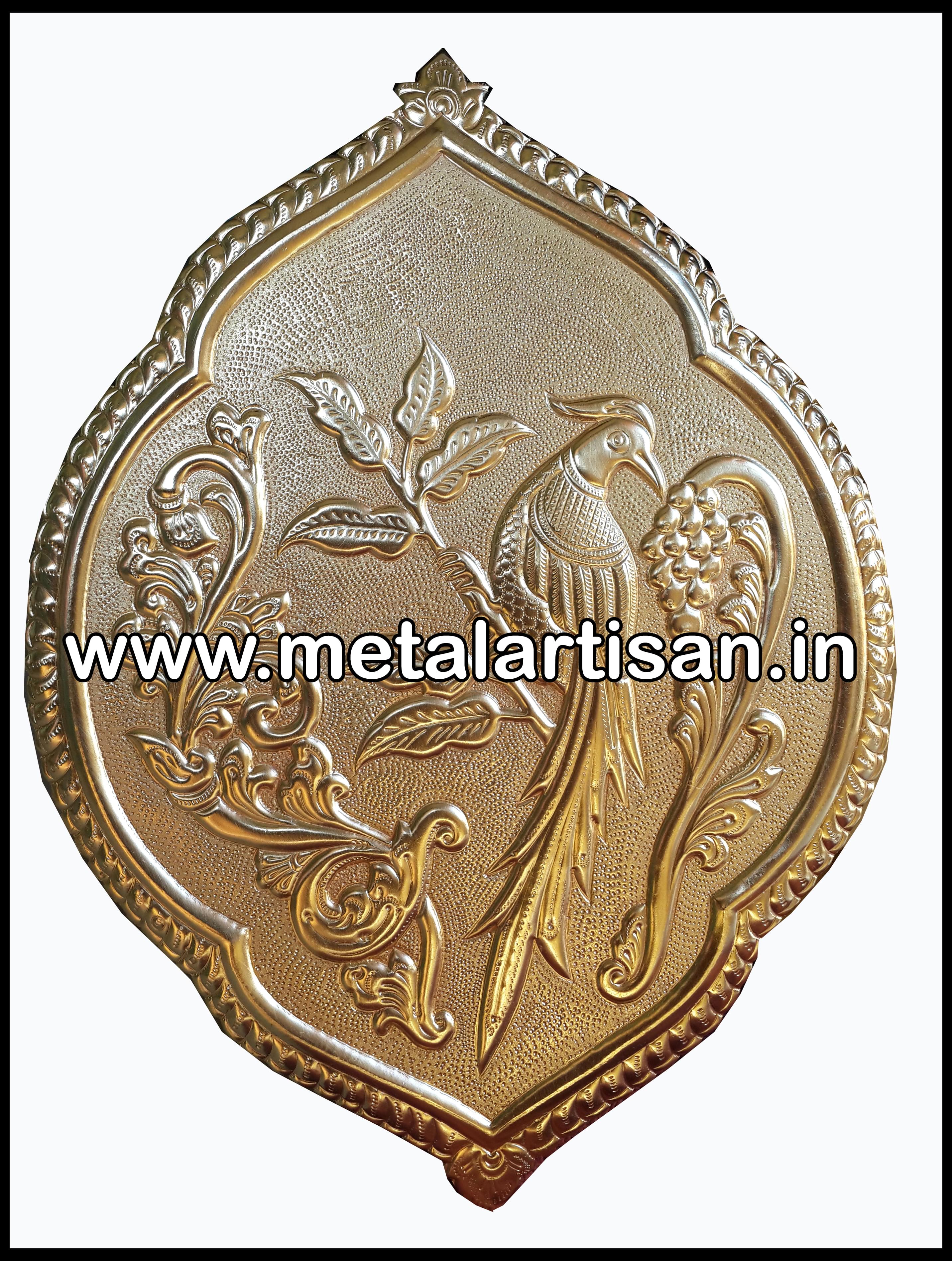 BRASS HANDCRAFTED PARROT