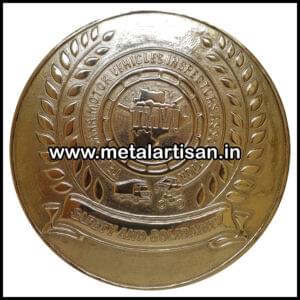 Brass Handcrafted Motor Vehicle Department Memento – Symbol of Service and Excellence